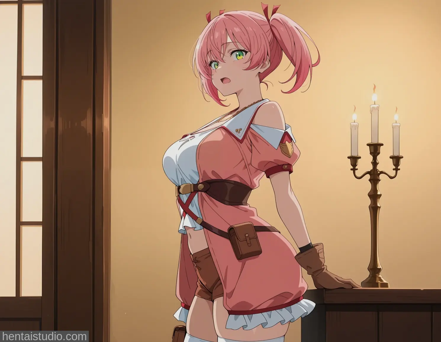 Yui from Scooped Up By An S-rank Adventurer! hentai art 2 of 37