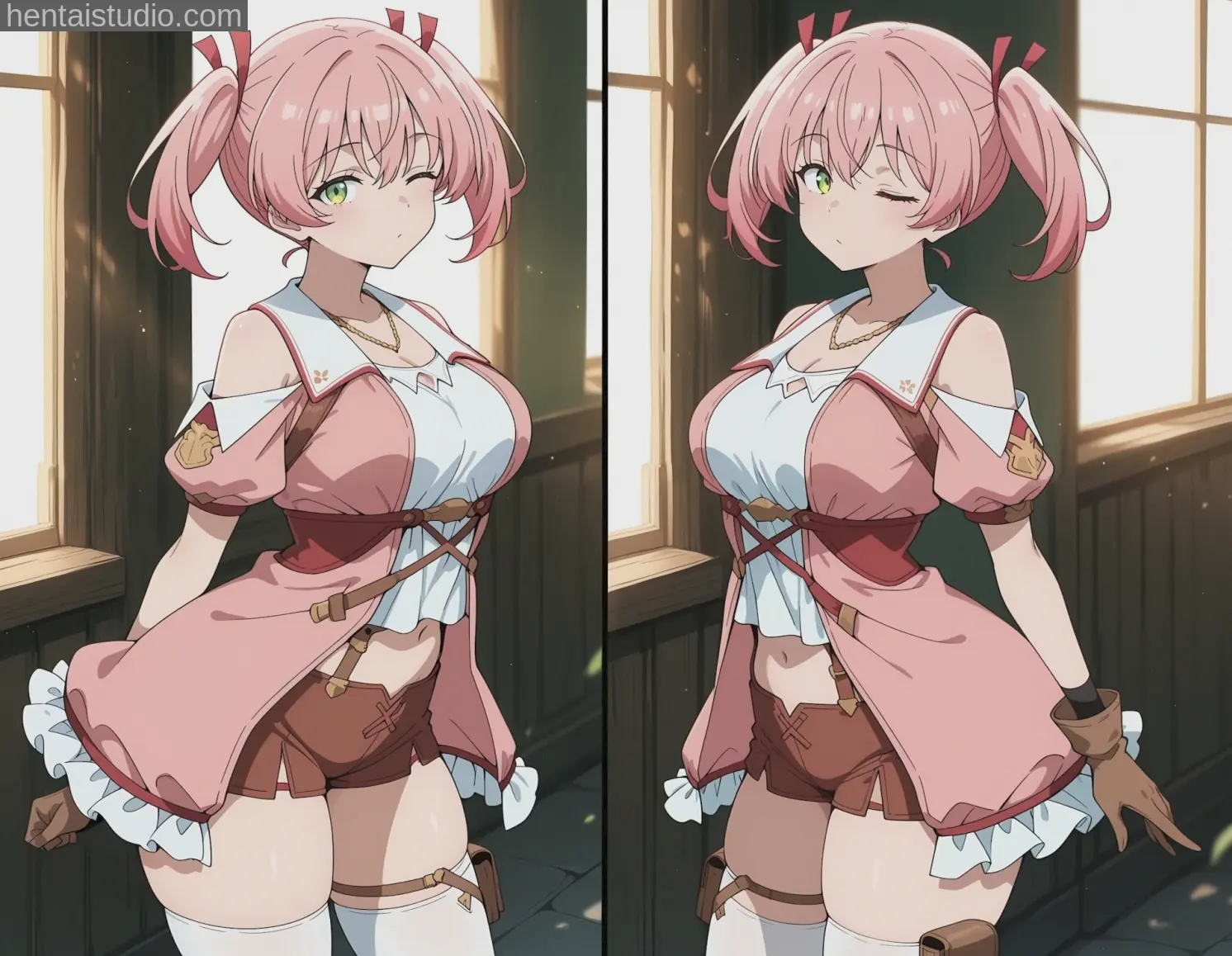 Yui from Scooped Up By An S-rank Adventurer! hentai art 3 of 37