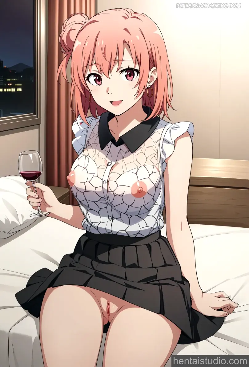 Yui Yuigahama from My Teen Romantic Comedy Snafu hentai art 8 of 12