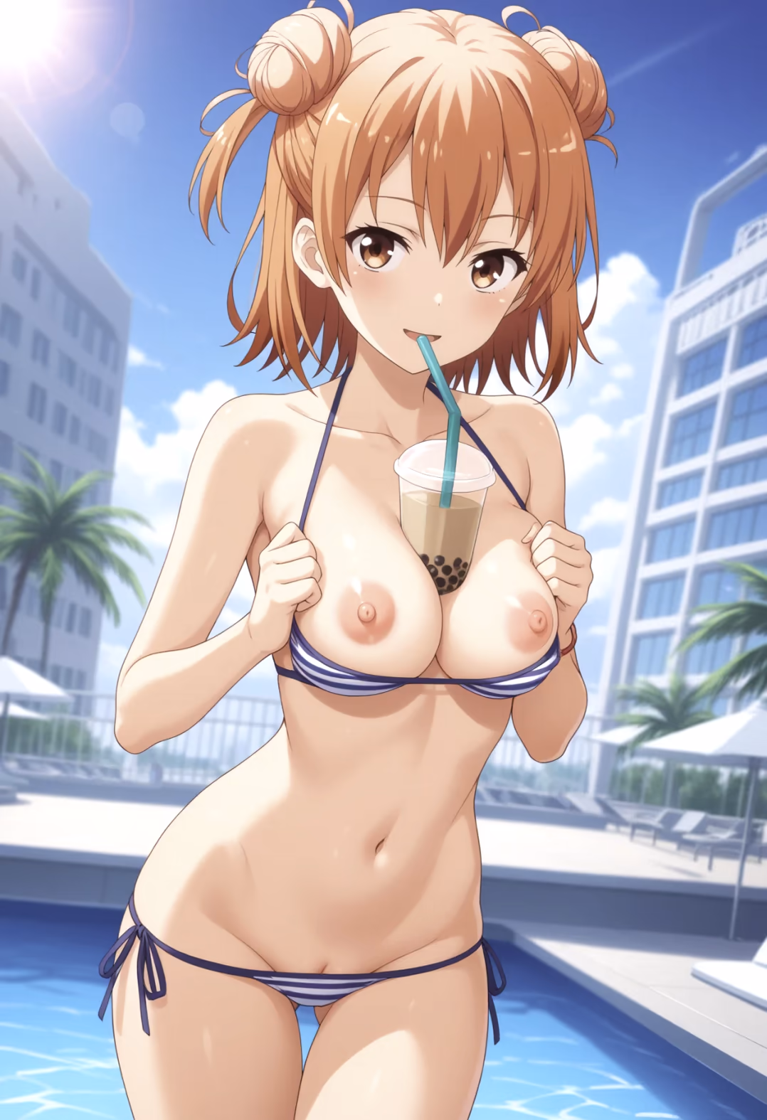 Yui Yuigahama - My Teen Romantic Comedy SNAFU (Oregairu) - Hentai Gallery 17 - 30 Images — image 3 of 30