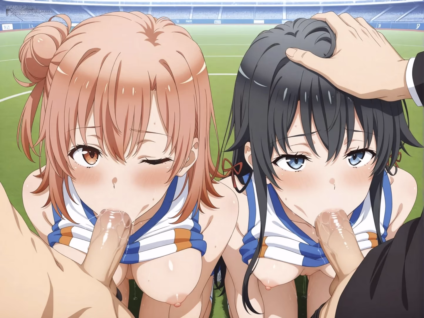 Yui Yuigahama x Yukino Yukinoshita - My Teen Romantic Comedy SNAFU (Oregairu) - Hentai Gallery - 30 Images — image 20 of 30
