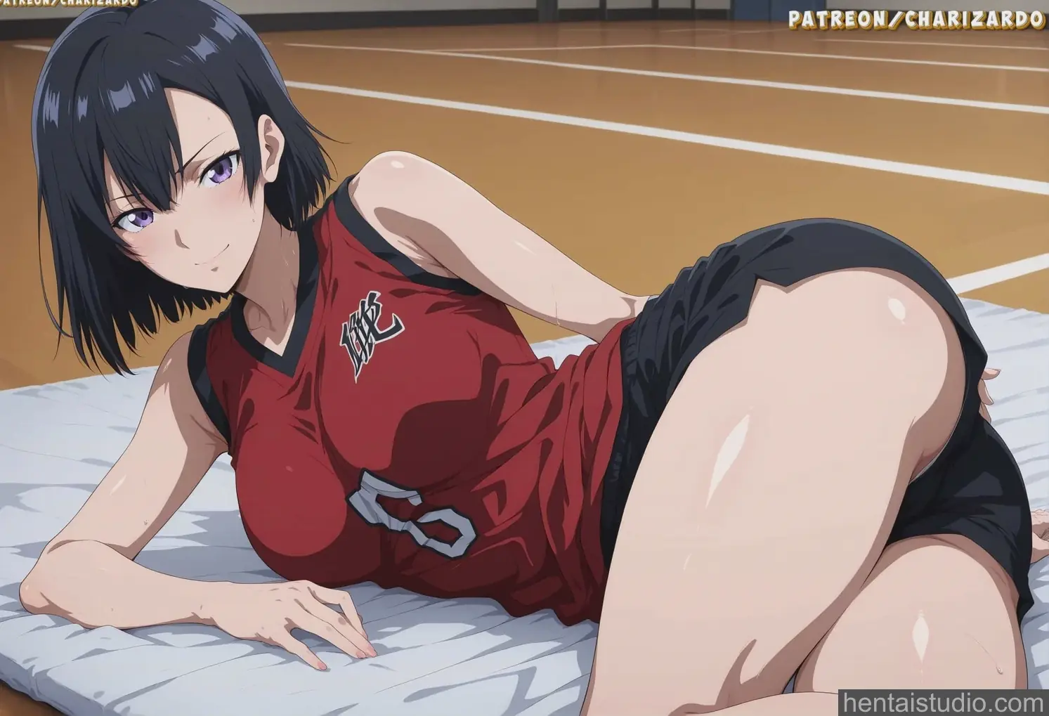 Yuika Shiwahime from Hanebado hentai art 49 of 77