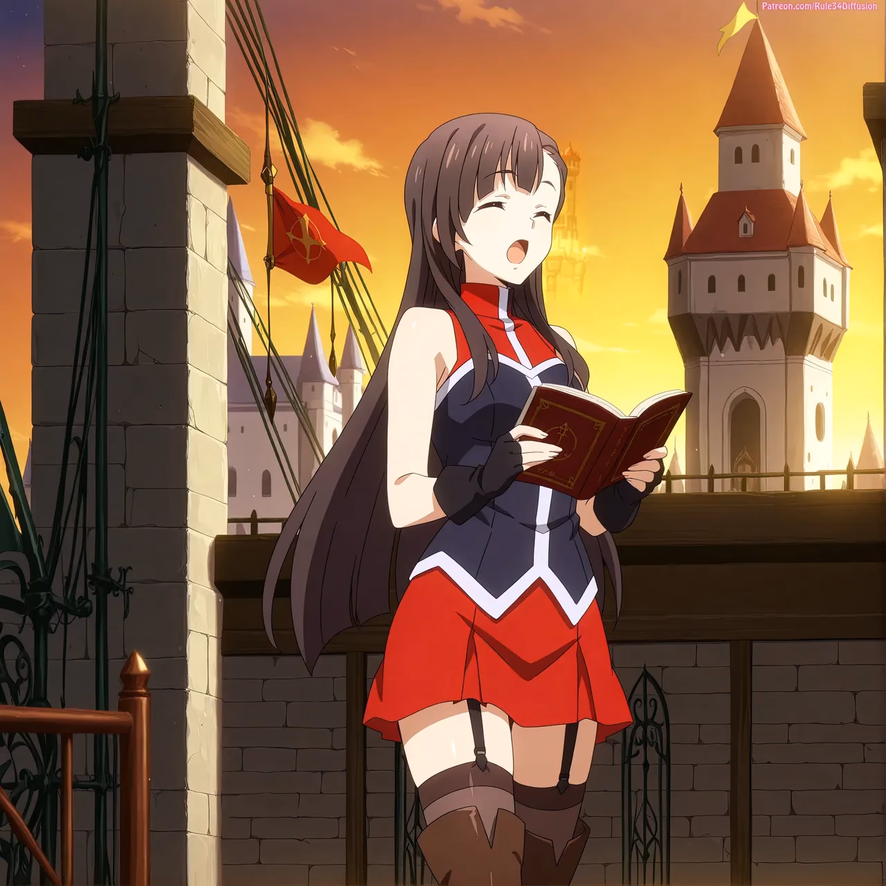 Yuiyui - KonoSuba: God's Blessing on This Wonderful World! (Kono Subarashii Sekai ni Shukufuku wo!) - Hentai Gallery 3 - 28 Images — image 2 of 28