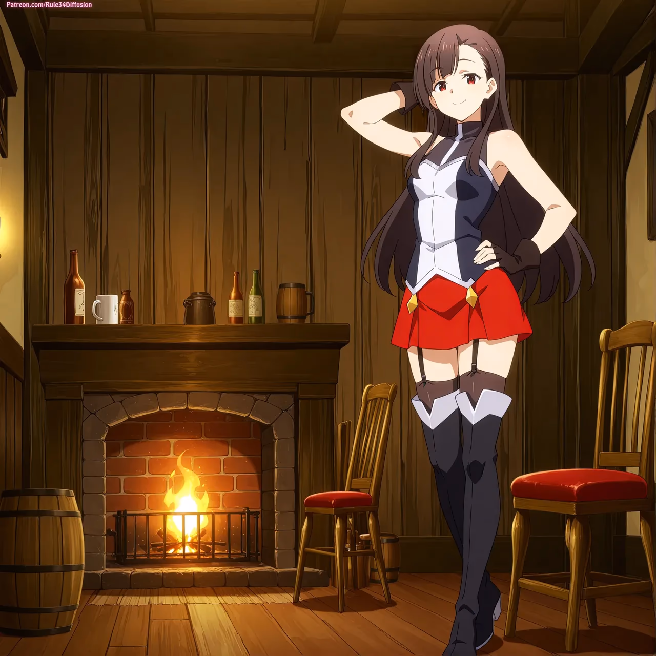 Yuiyui - KonoSuba: God's Blessing on This Wonderful World! (Kono Subarashii Sekai ni Shukufuku wo!) - Hentai Gallery 3 - 28 Images — image 8 of 28