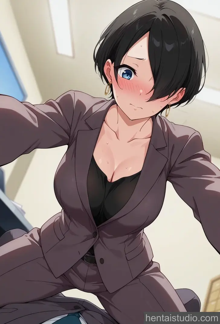 Yuka Okitsu from Shirobako hentai art 48 of 194