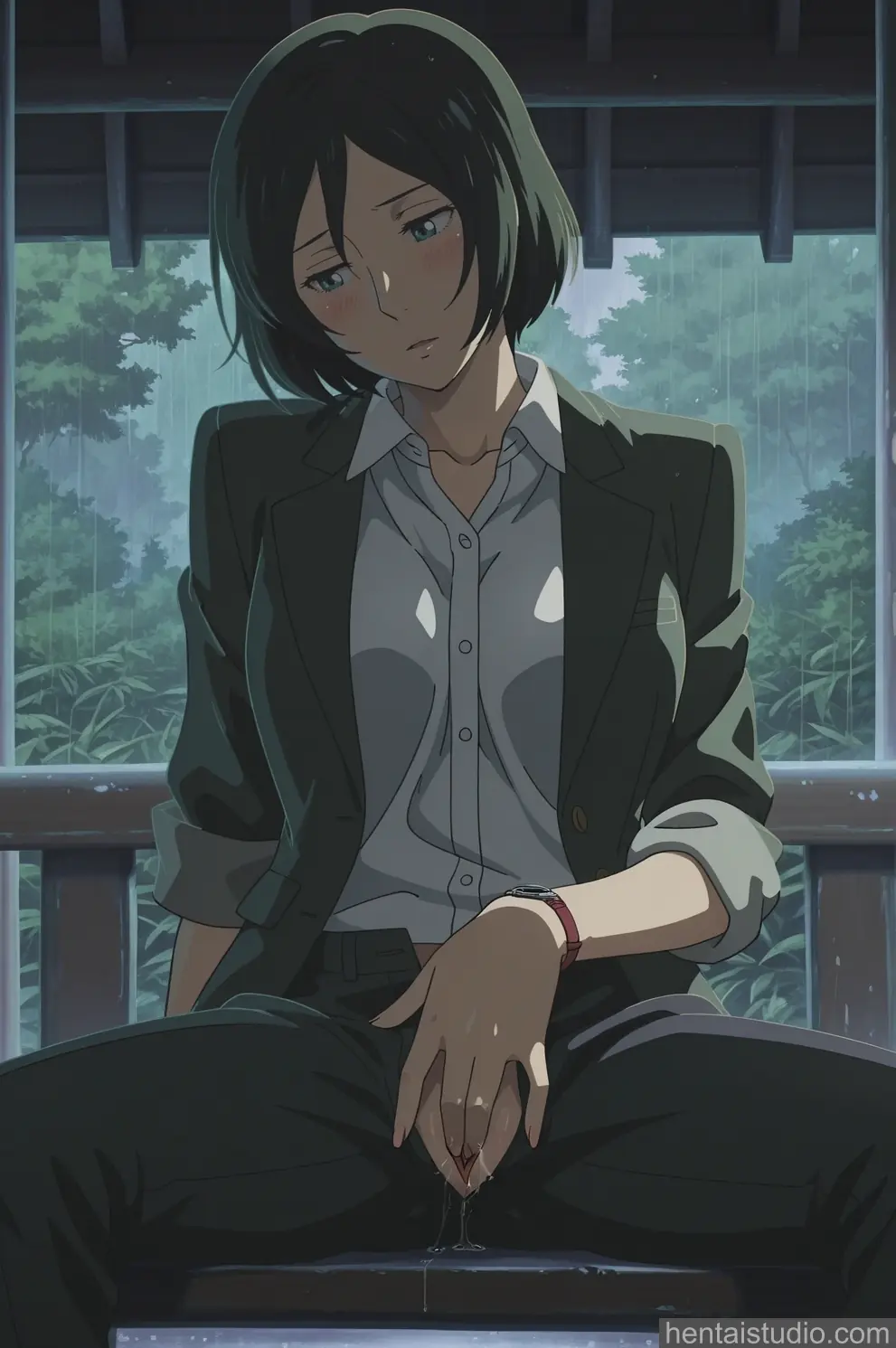 Yukari Yukino from The Garden Of Words hentai art 10 of 145