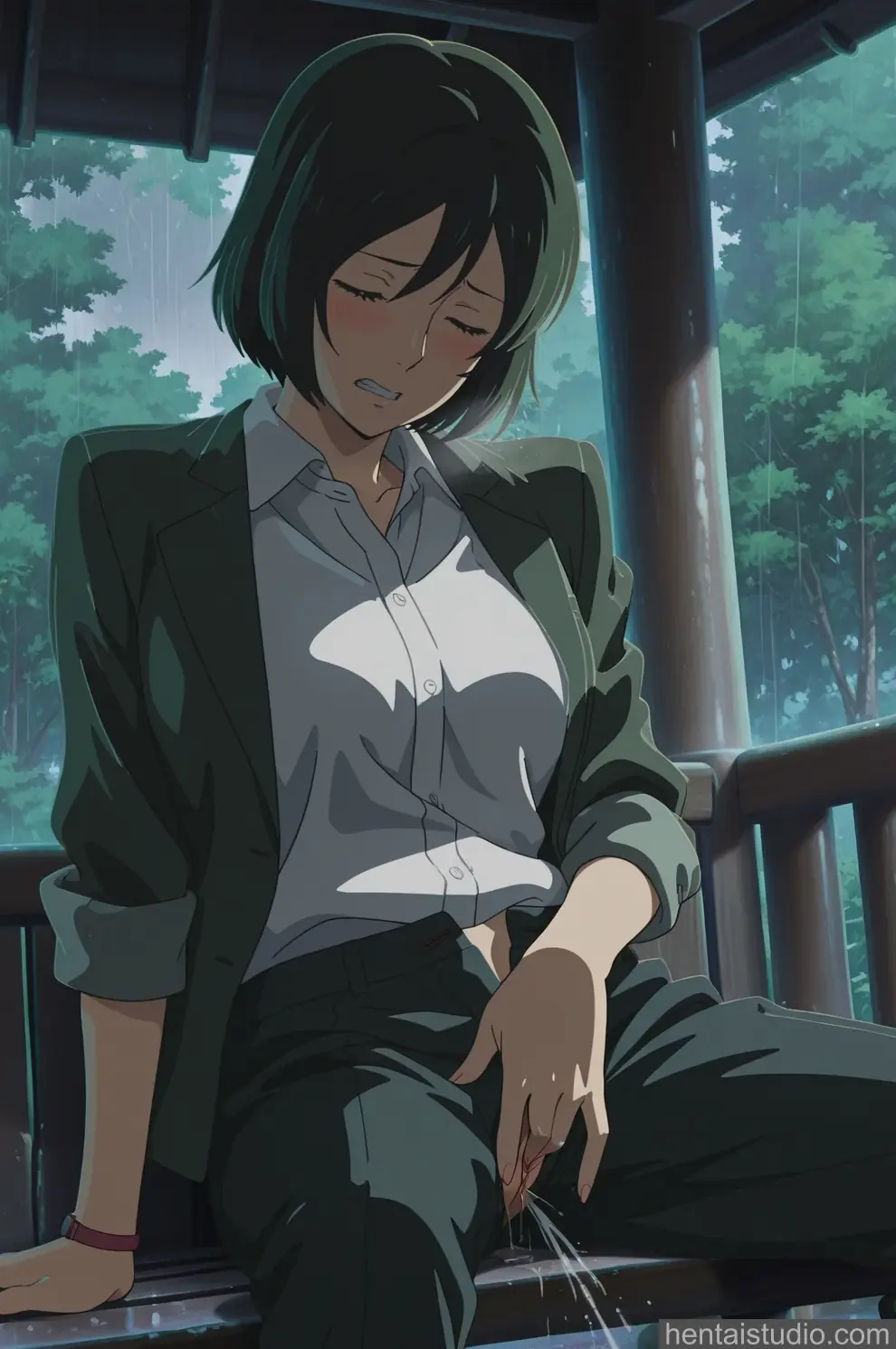 Yukari Yukino from The Garden Of Words hentai art 12 of 145