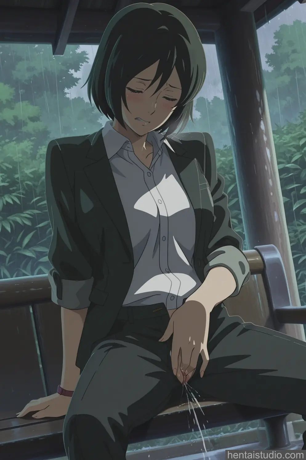 Yukari Yukino from The Garden Of Words hentai art 13 of 145
