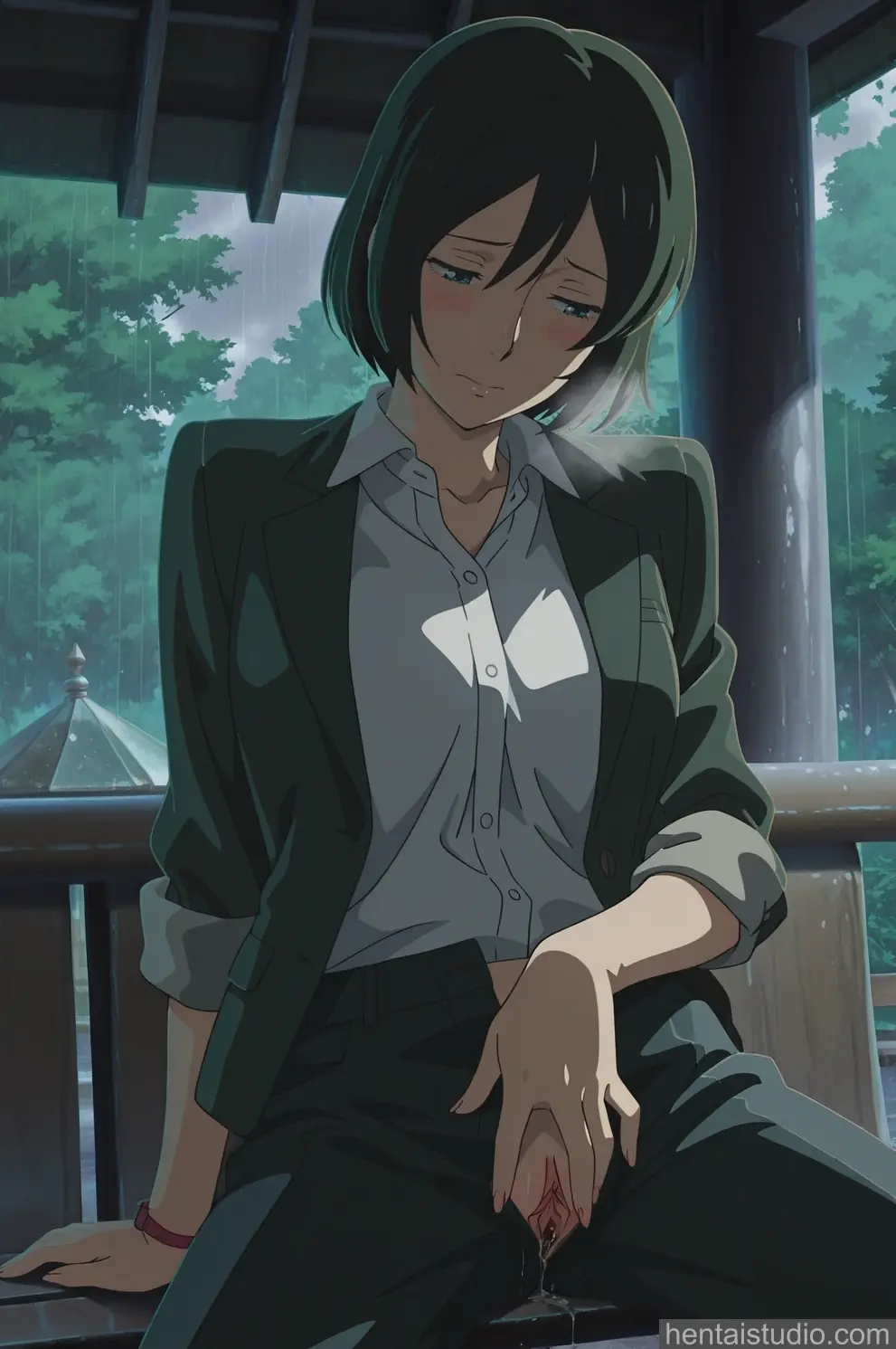 Yukari Yukino from The Garden Of Words hentai art 14 of 145