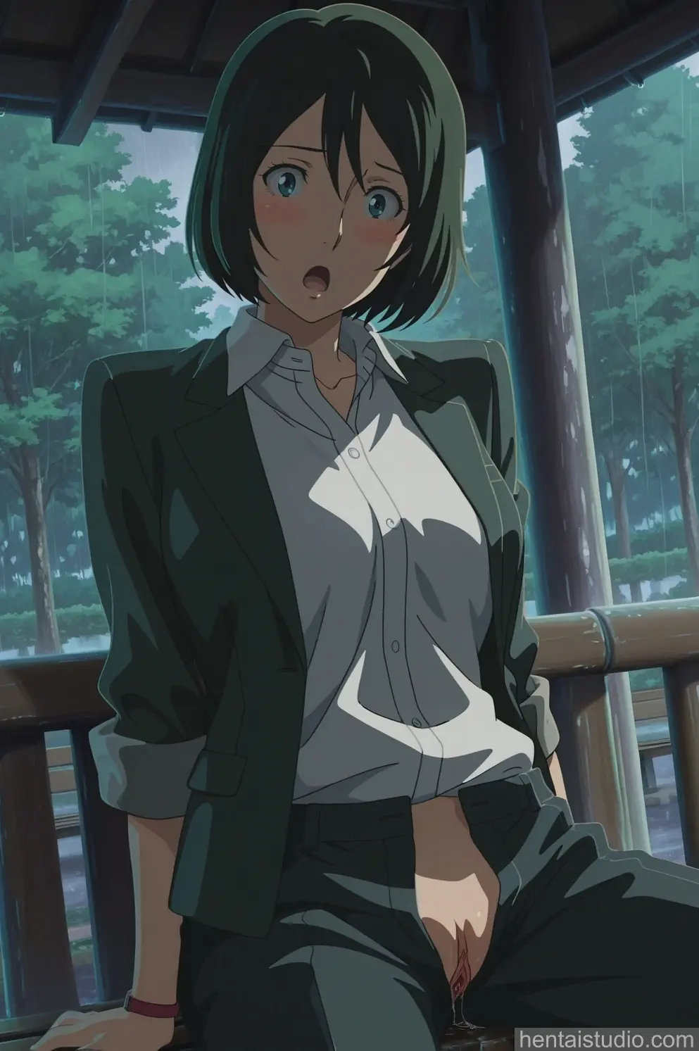 Yukari Yukino from The Garden Of Words hentai art 18 of 145