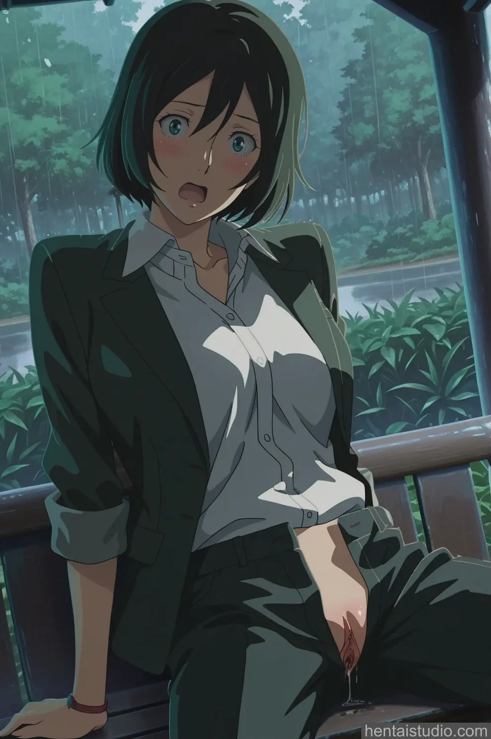Yukari Yukino from The Garden Of Words hentai art 19 of 145