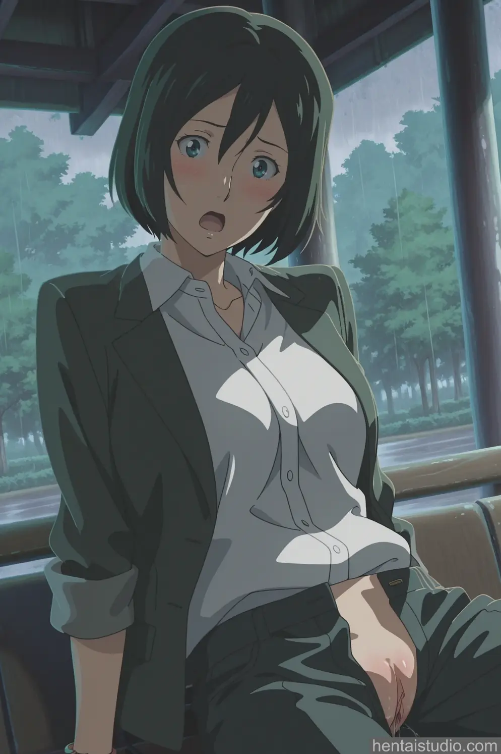 Yukari Yukino from The Garden Of Words hentai art 20 of 145