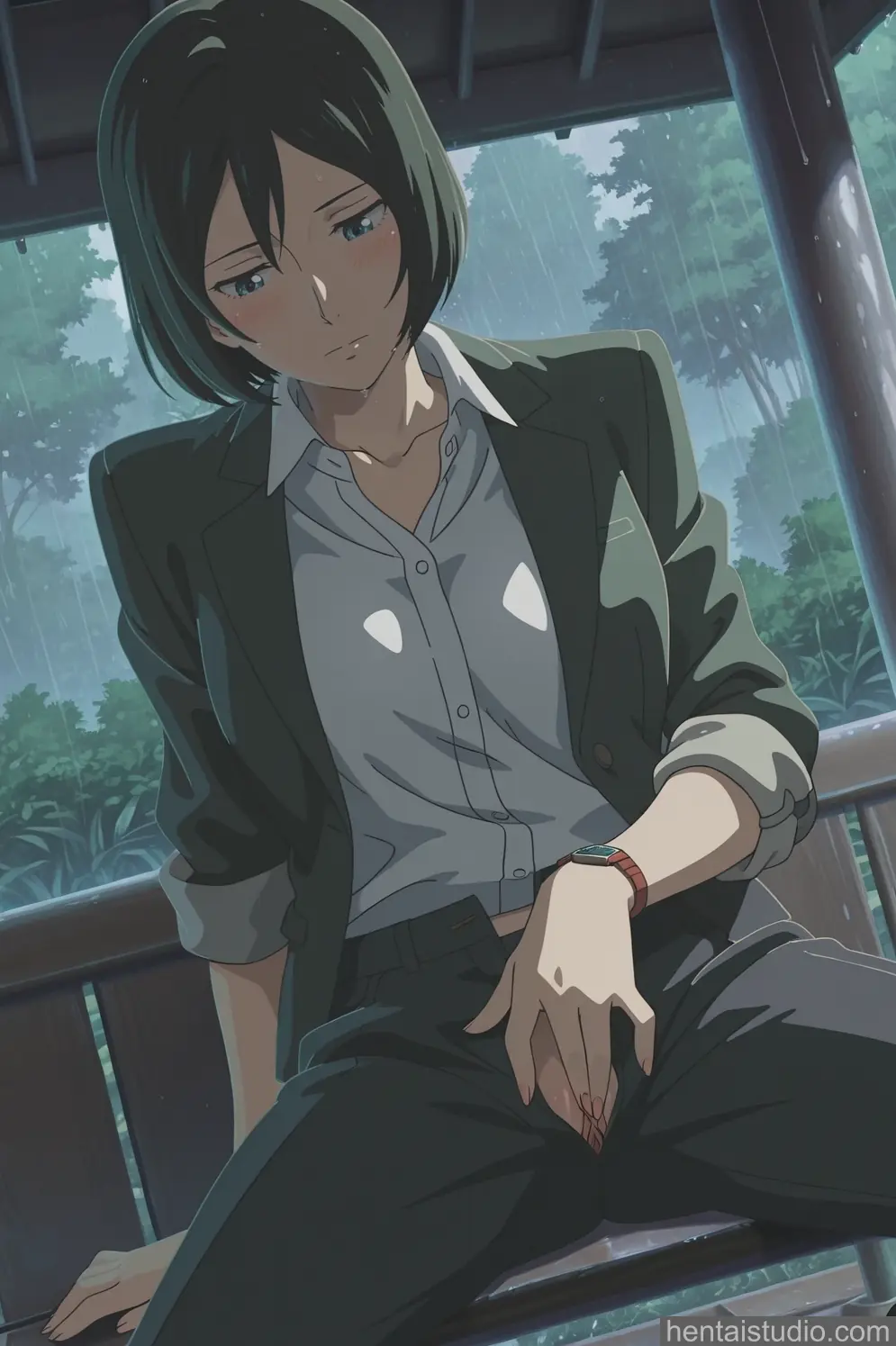 Yukari Yukino from The Garden Of Words hentai art 6 of 145