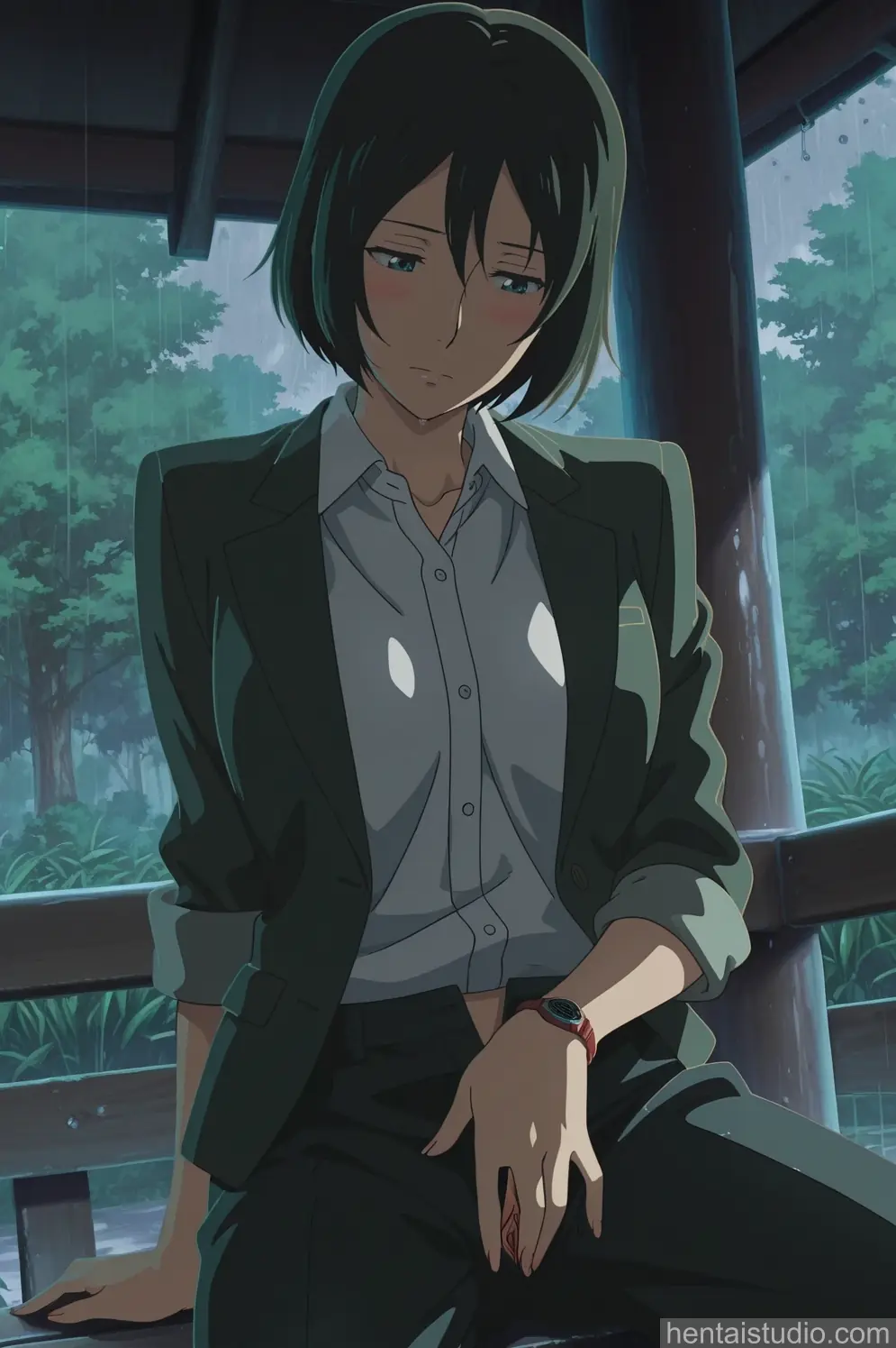 Yukari Yukino from The Garden Of Words hentai art 7 of 145