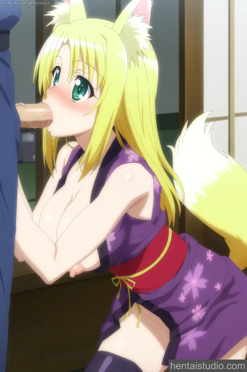 Yukikaze Panettone from Dog Days hentai art 3 of 11