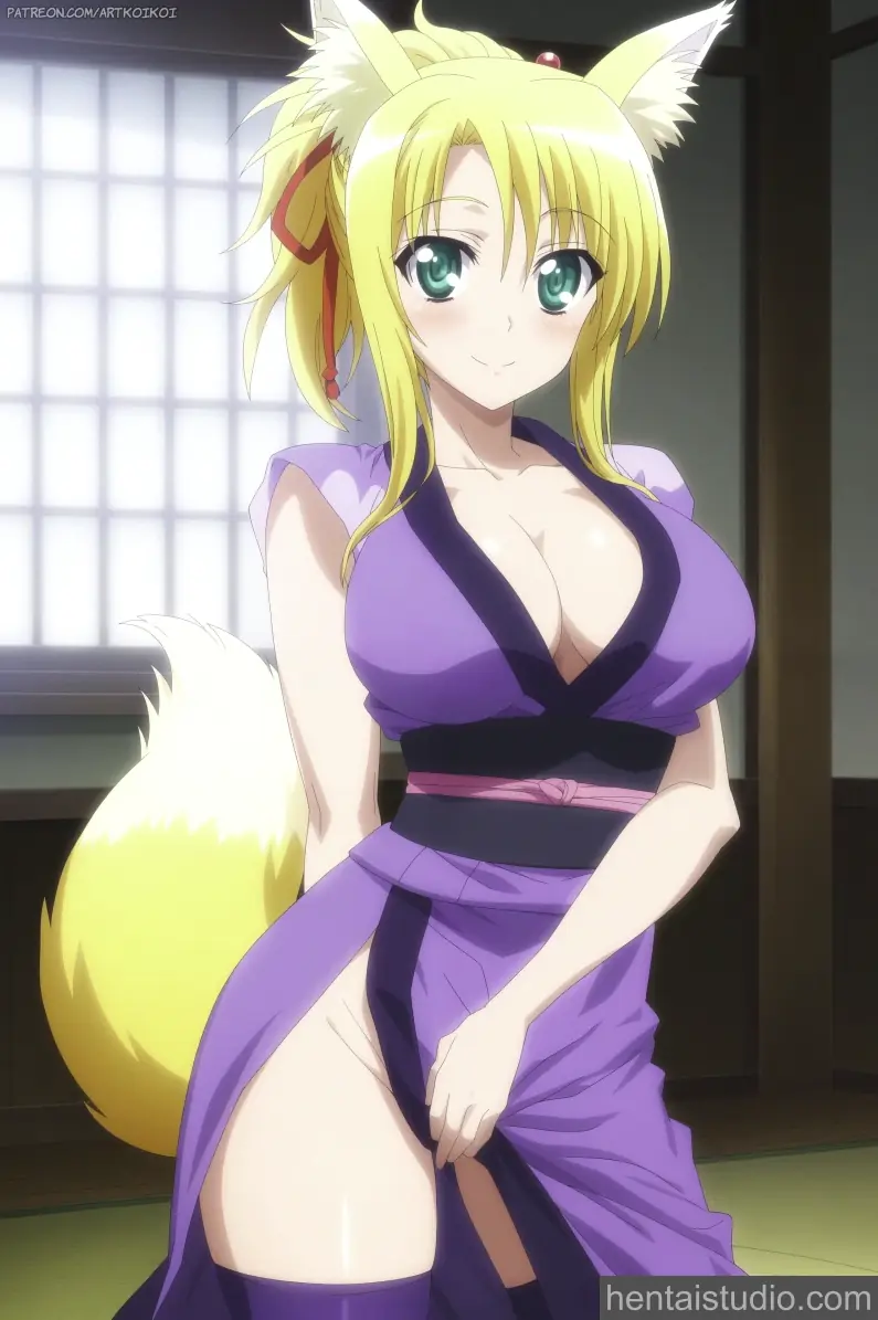Yukikaze Panettone from Dog Days hentai art 5 of 11