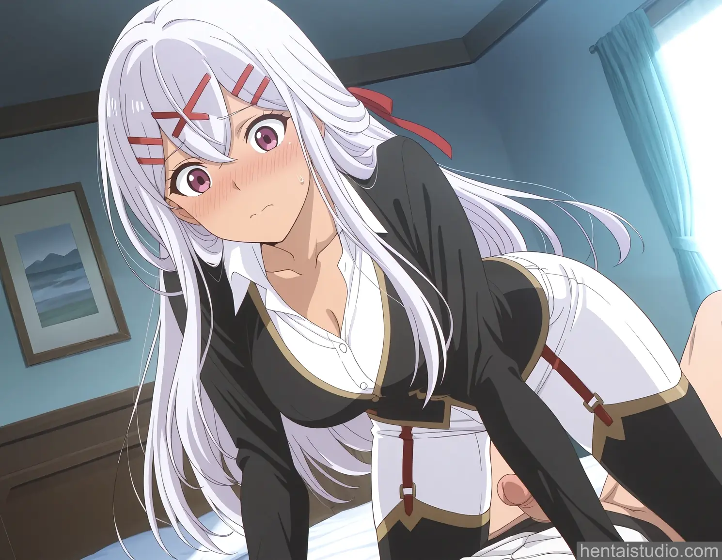 Yulishia from The Unaware Atelier Meister hentai art 10 of 38