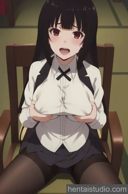 Yumeko Jabami from Kakegurui hentai art 2 of 12
