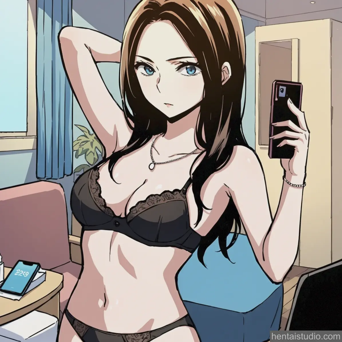 Yuna Shin from Teenage Mercenary hentai art 4 of 6
