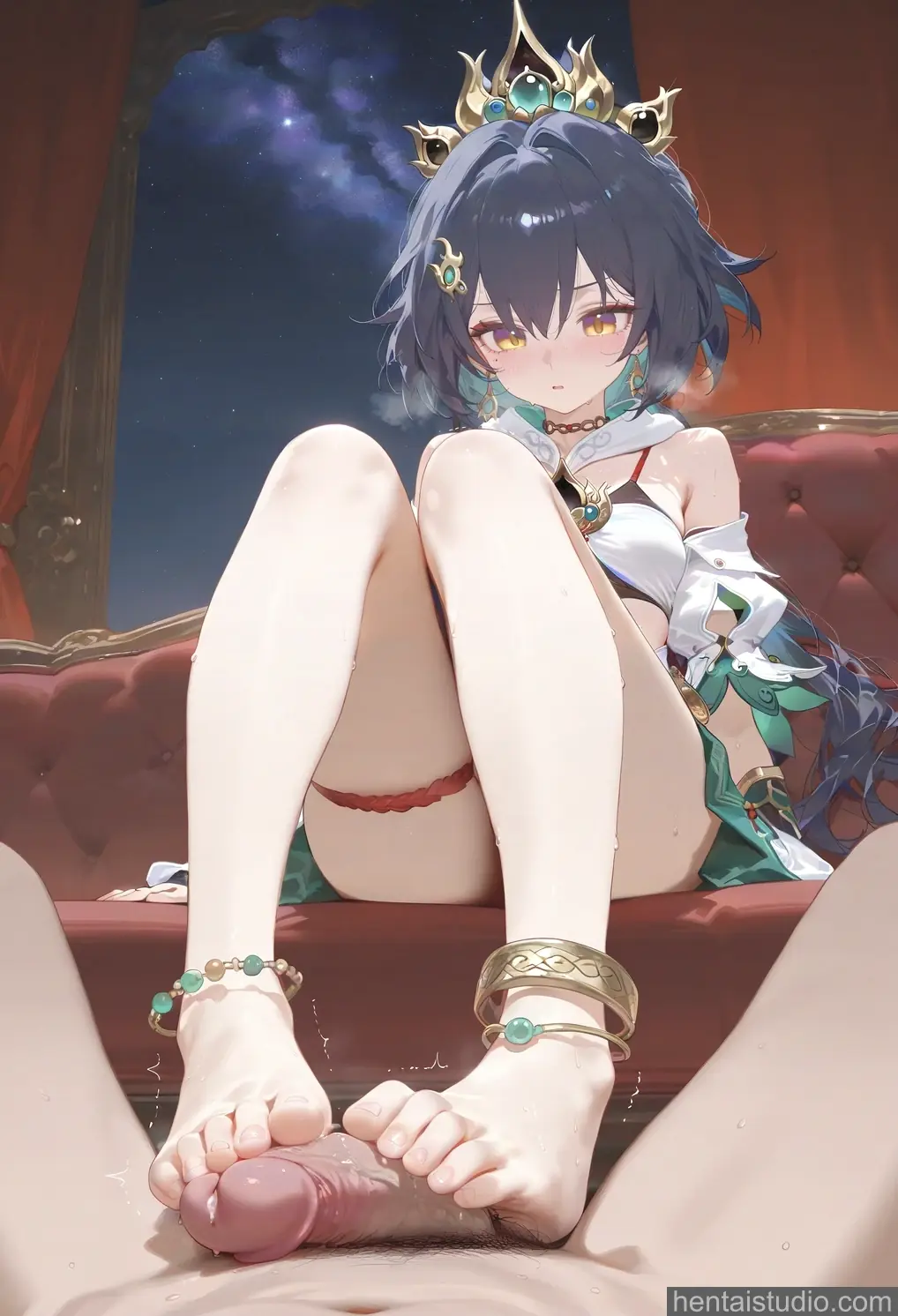 Yunli from Honkai: Star Rail hentai art 1 of 71