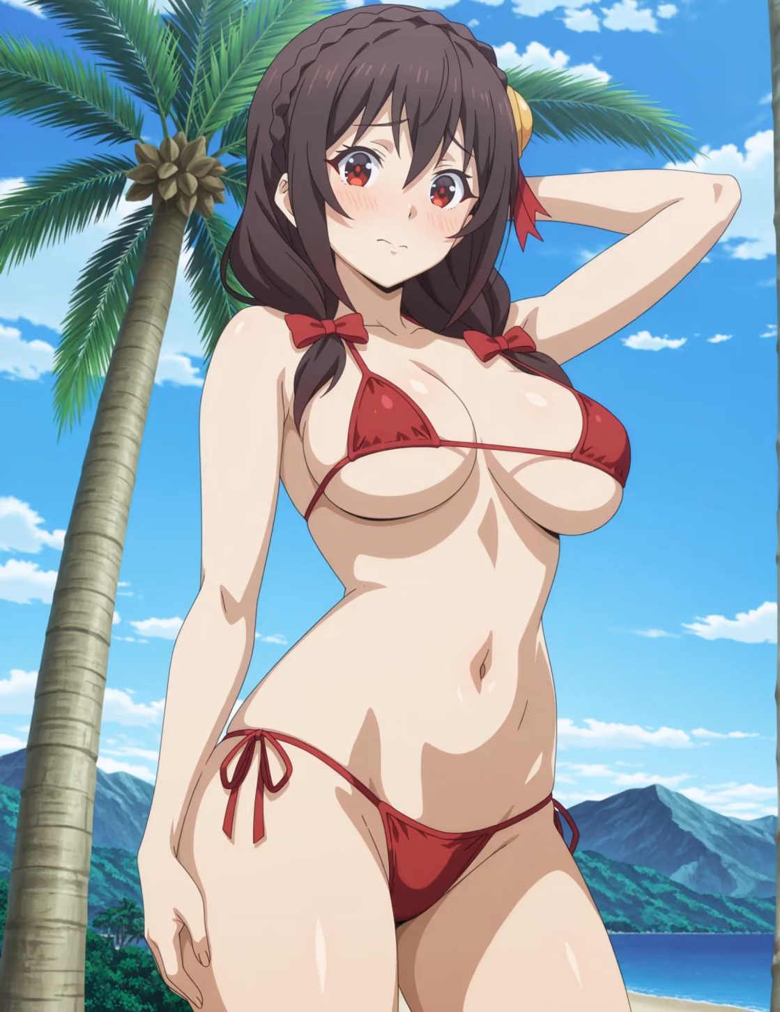 Yunyun - KonoSuba: God's Blessing on This Wonderful World! (Kono Subarashii Sekai ni Shukufuku wo!) - Hentai Gallery 17 - 22 Images — image 2 of 22
