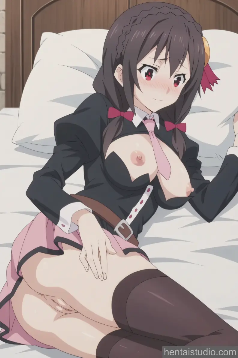 Yunyun from Konosuba God's Blessing On This Wonderful World hentai art 15 of 61
