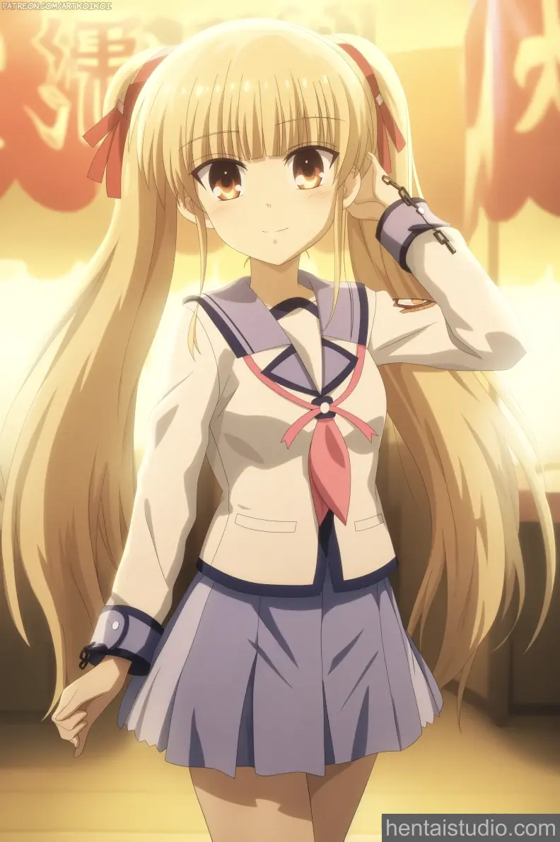 Yusa from Angel Beats hentai art 12 of 20