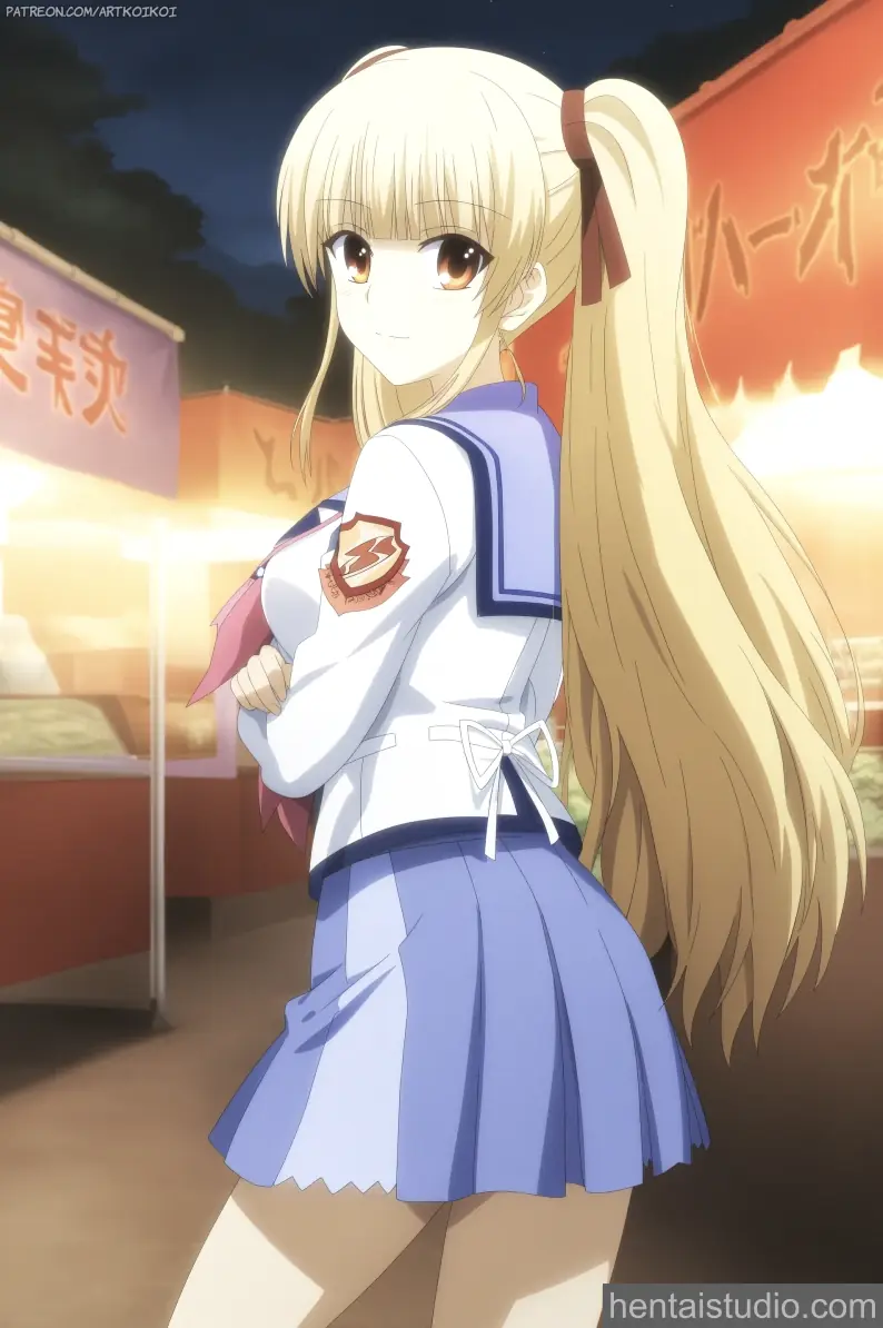 Yusa from Angel Beats hentai art 15 of 20