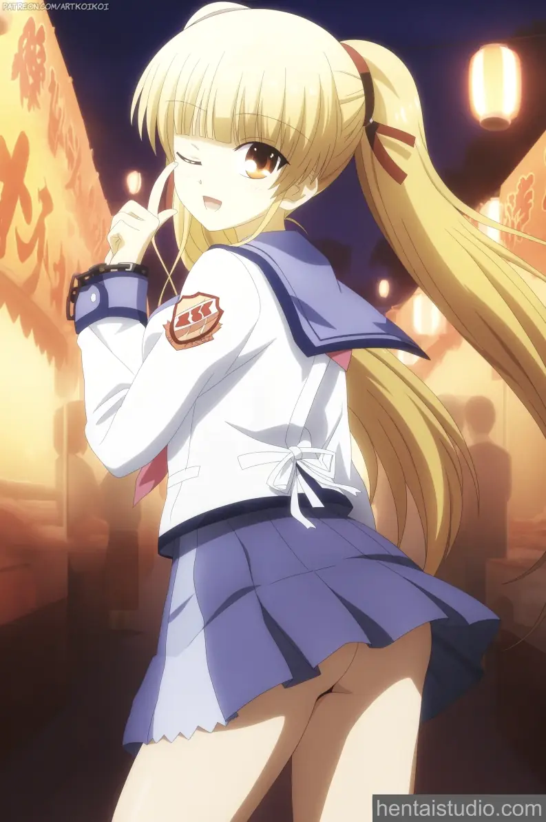 Yusa from Angel Beats hentai art 16 of 20