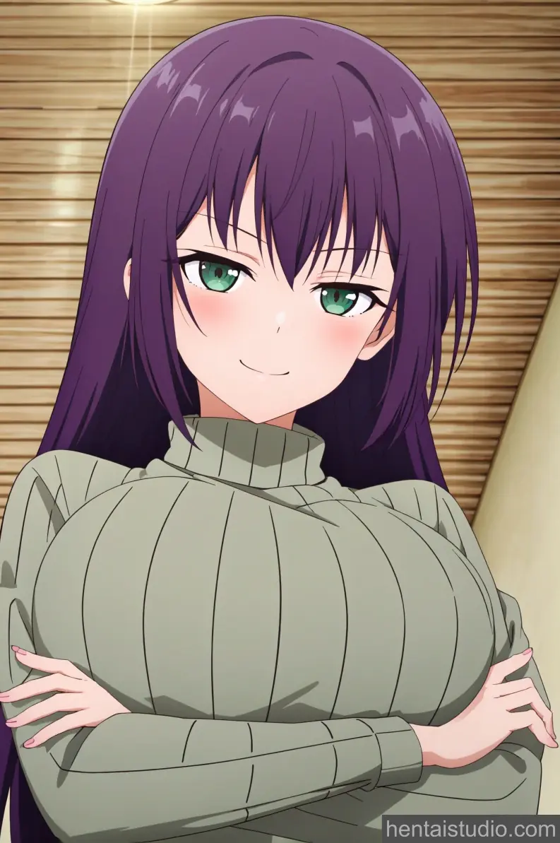 Yutaka Shinozaki from My Tiny Senpai hentai art 15 of 21
