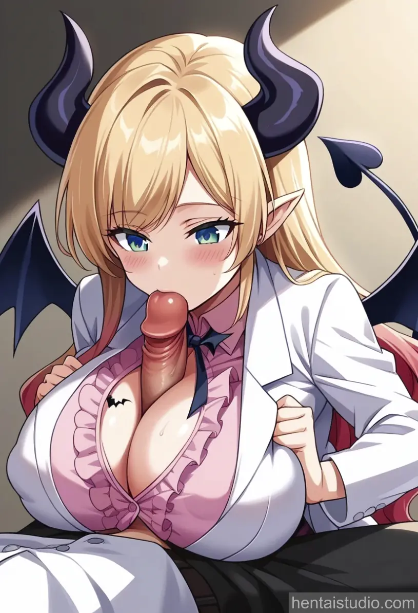 Yuzuki Choco from Hololive hentai art 11 of 96