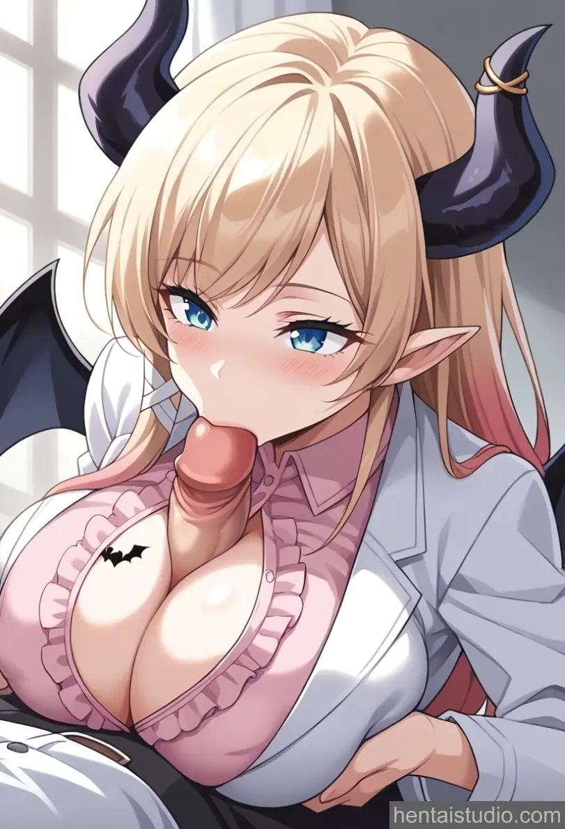 Yuzuki Choco from Hololive hentai art 13 of 96