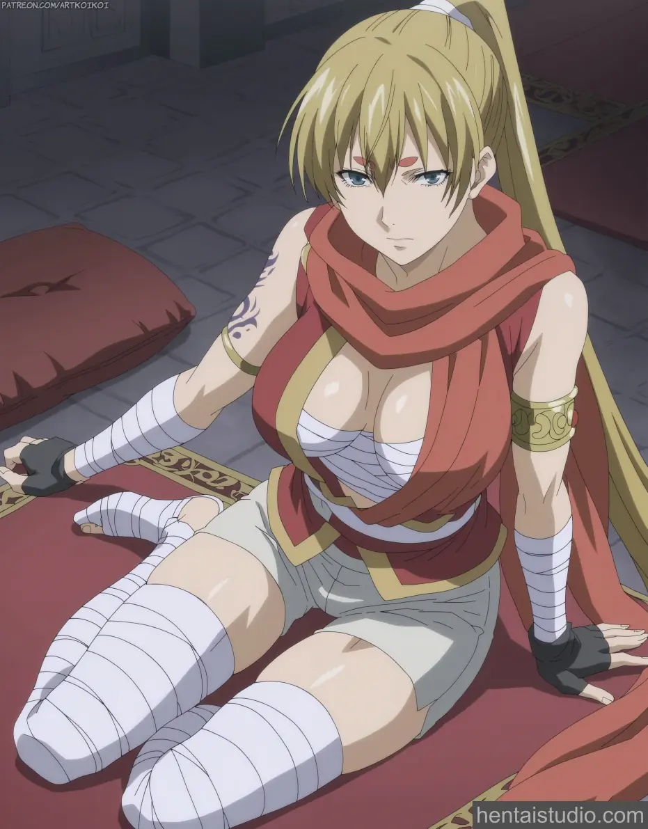 Yuzuriha Crane from Saint Seiya: The Lost Canvas hentai art 7 of 11