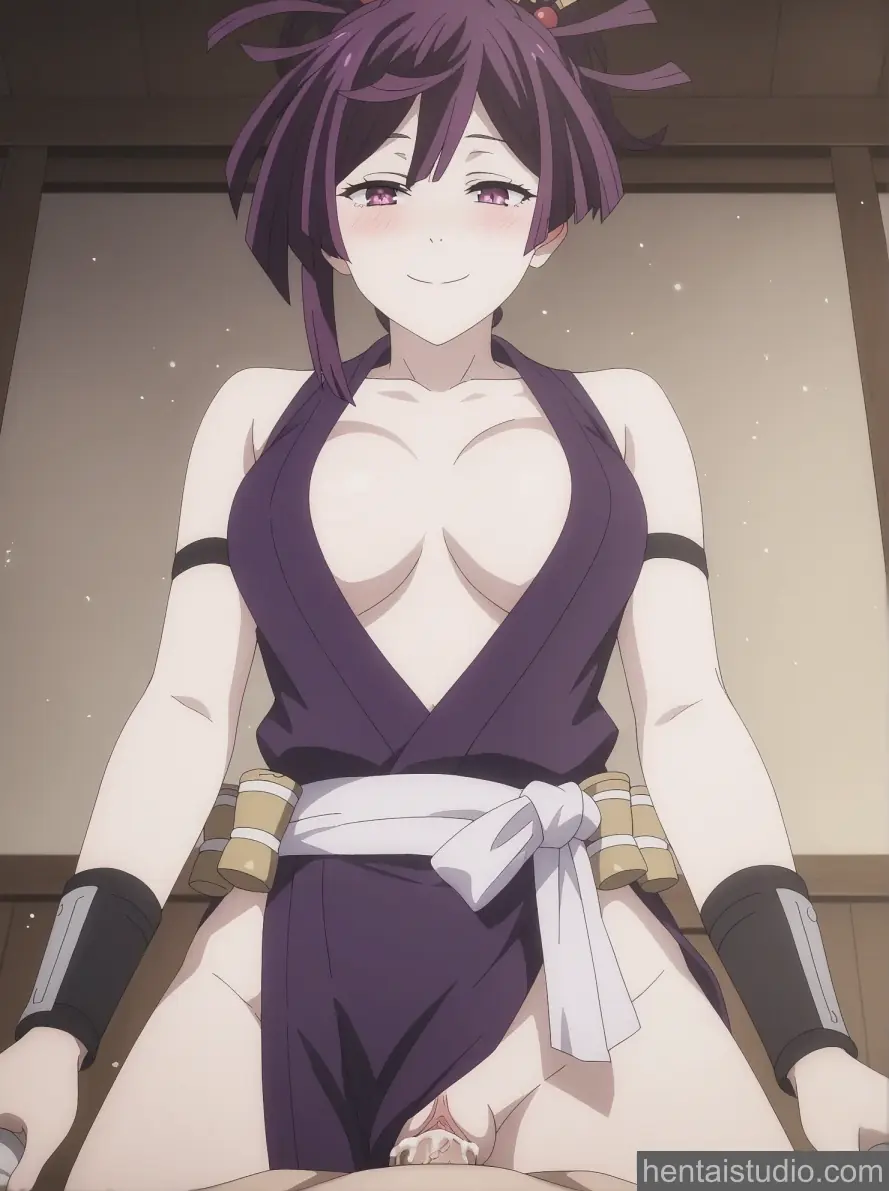 Yuzuriha from Hell's Paradise hentai art 50 of 55