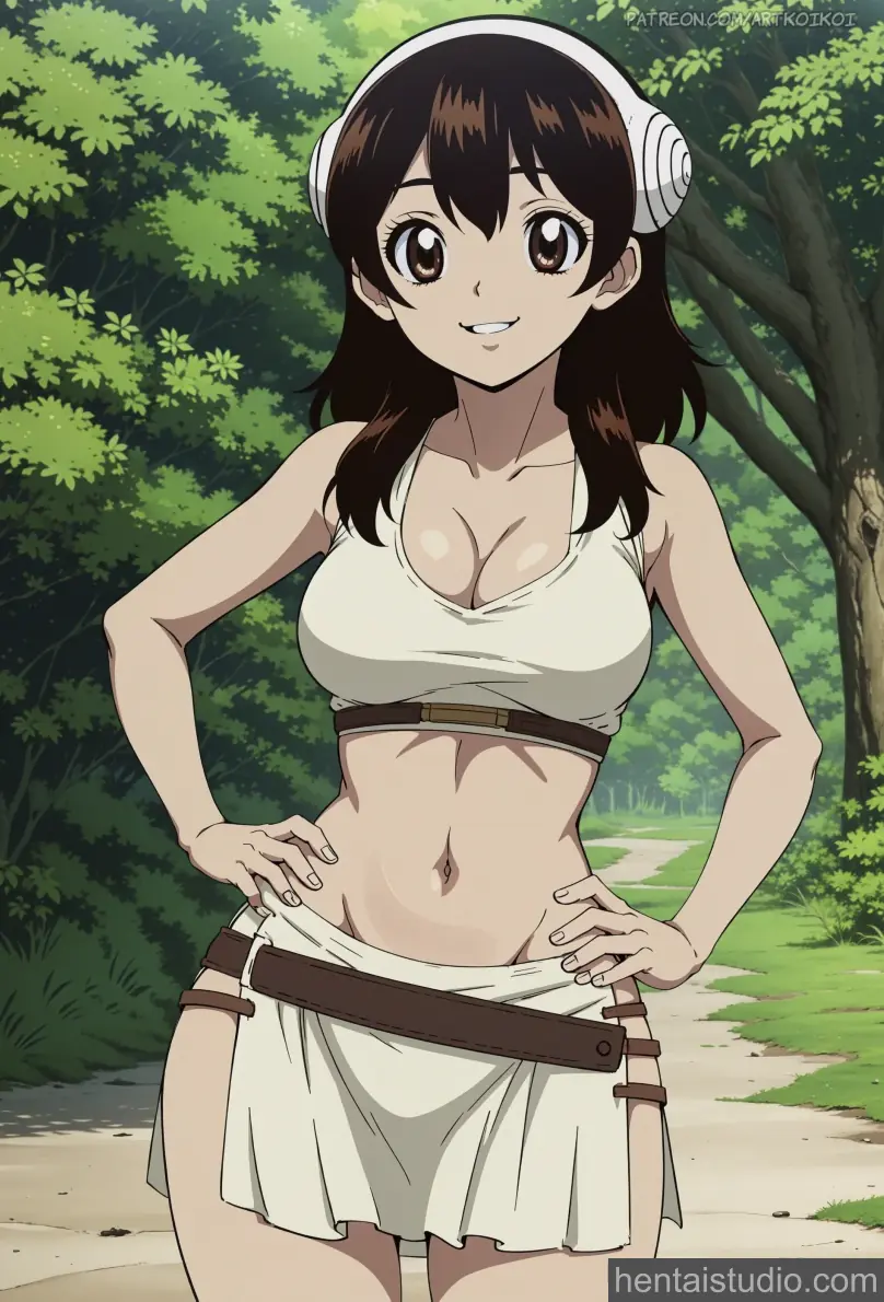 Yuzuriha Ogawa from Dr Stone hentai art 11 of 18