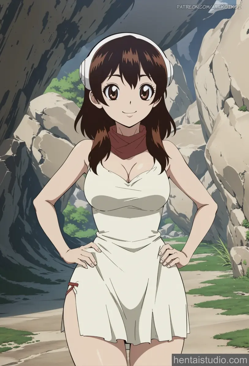 Yuzuriha Ogawa from Dr Stone hentai art 12 of 18