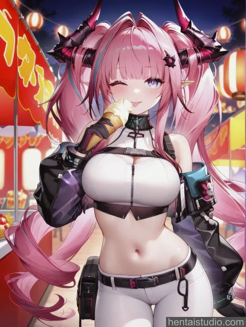 Yvonne from Arknights: Endfield hentai art 138 of 156