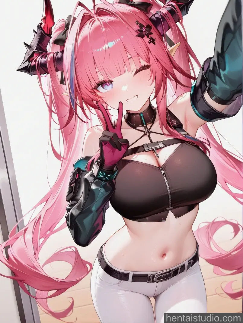 Yvonne from Arknights: Endfield hentai art 40 of 156