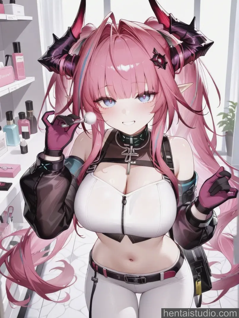 Yvonne from Arknights: Endfield hentai art 57 of 156