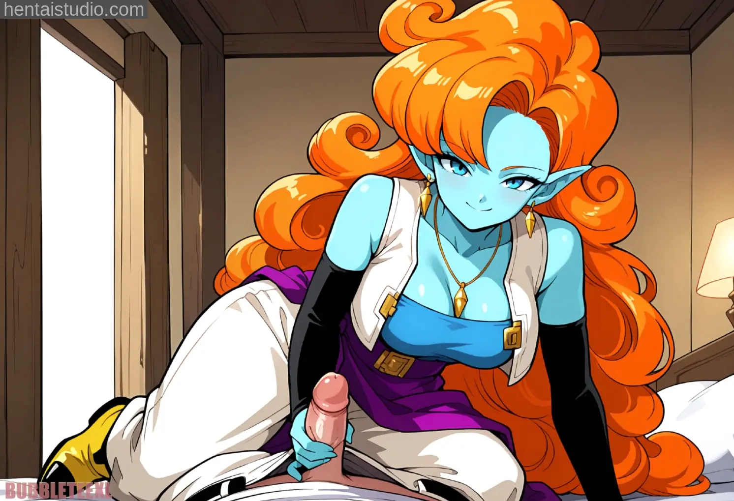 Zangya from Dragon Ball Z hentai art 2 of 62