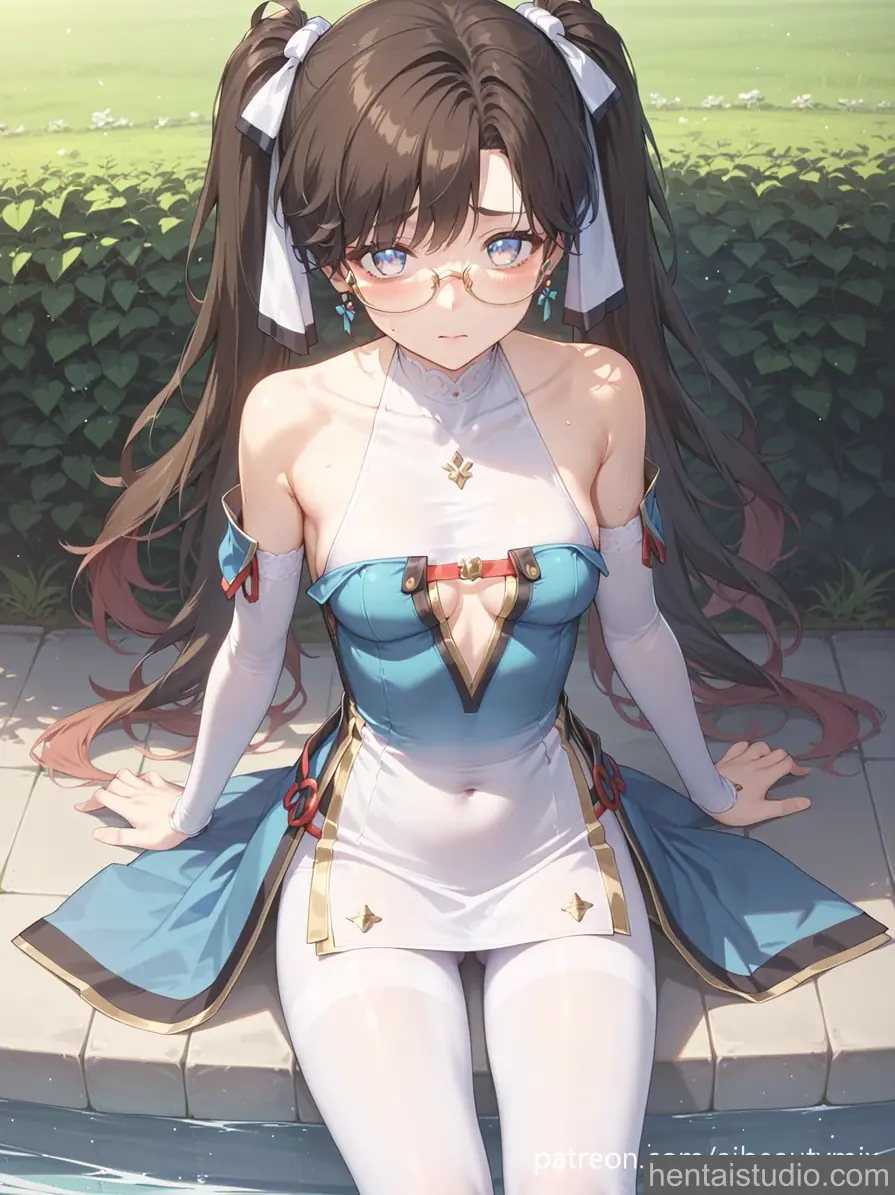 Zhezhi from Wuthering Waves hentai art 3 of 16