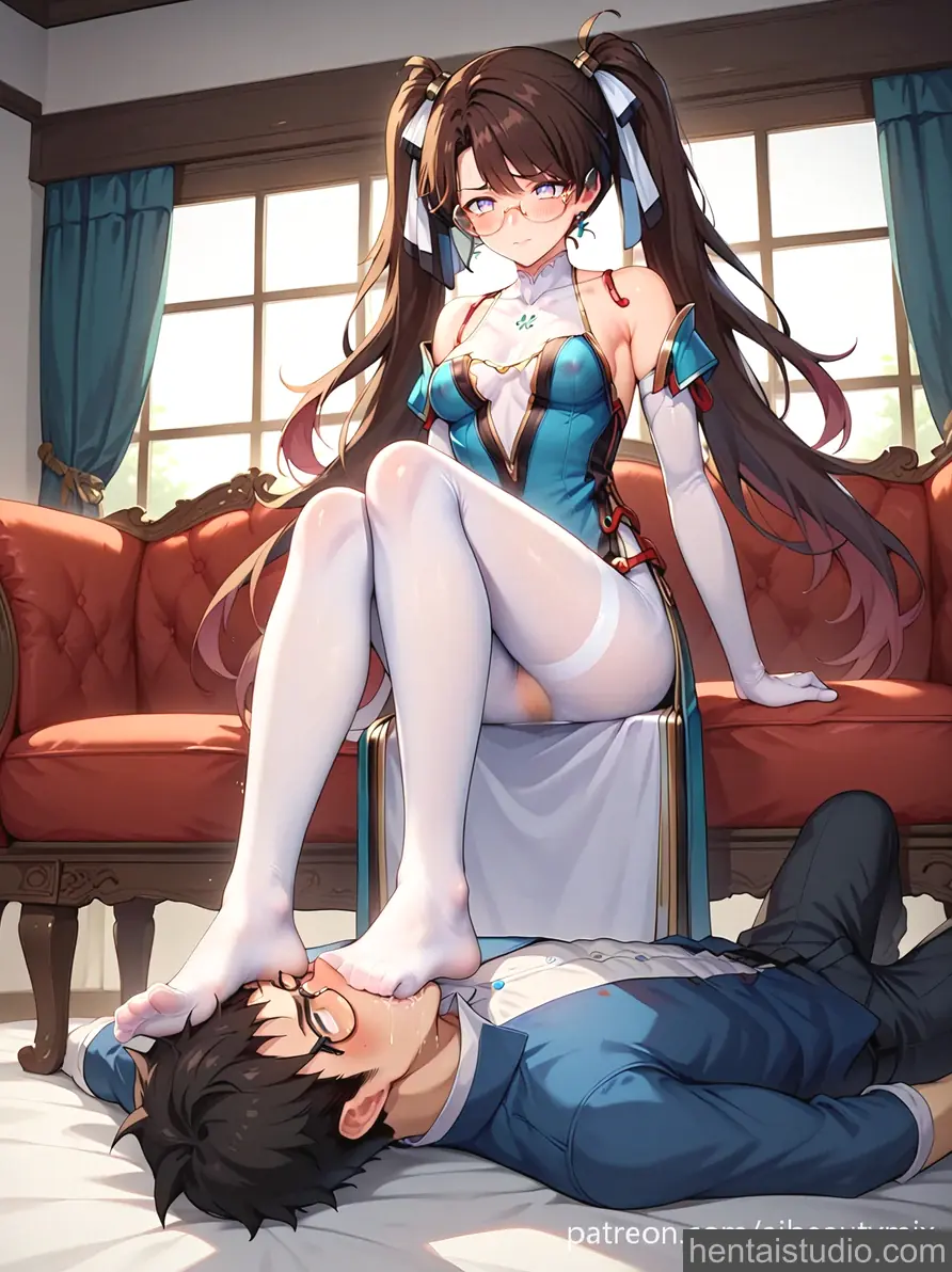 Zhezhi from Wuthering Waves hentai art 7 of 16