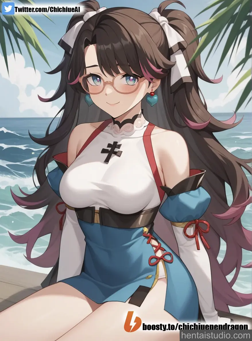 Zhezhi from Wuthering Waves hentai art 1 of 13