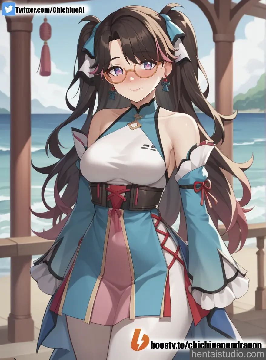 Zhezhi from Wuthering Waves hentai art 2 of 13
