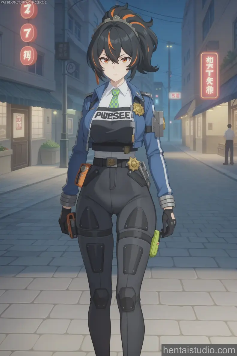 Zhu Yuan from Zenless Zone Zero hentai art 3 of 13