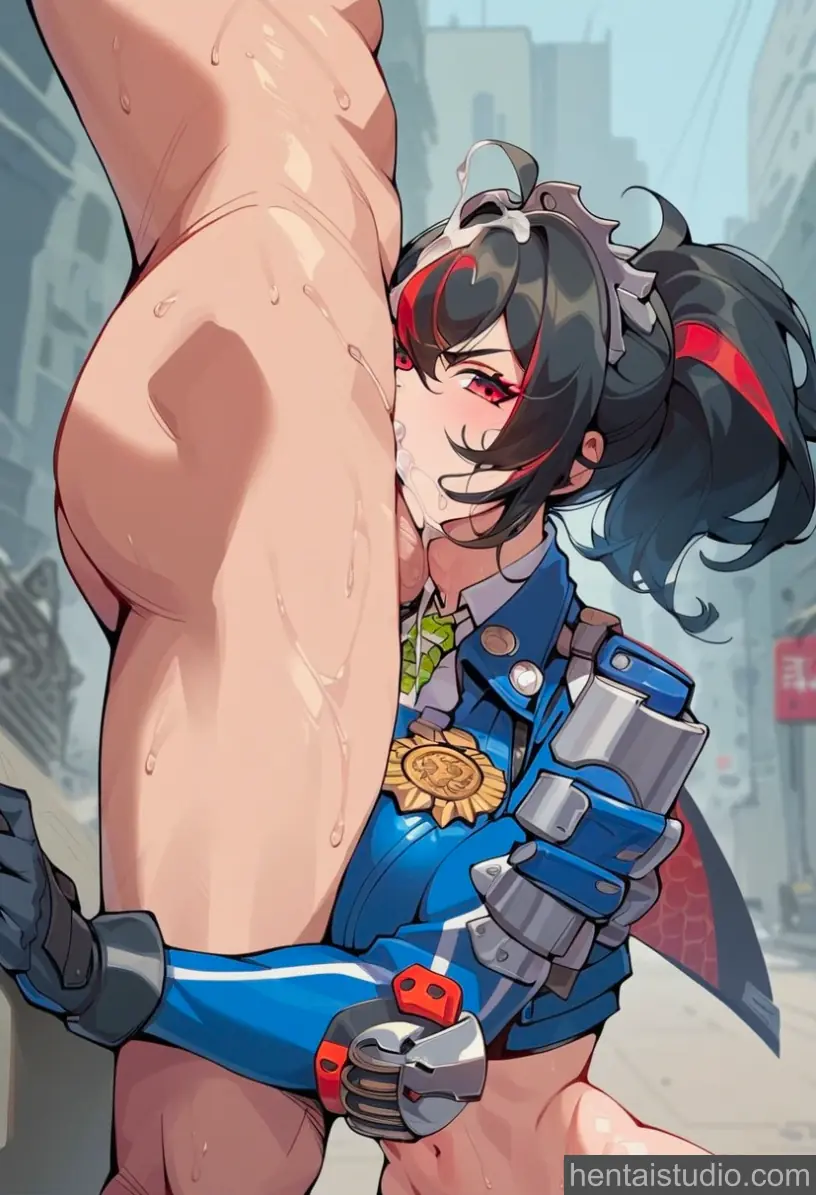 Zhu Yuan from Zenless Zone Zero hentai art 15 of 42
