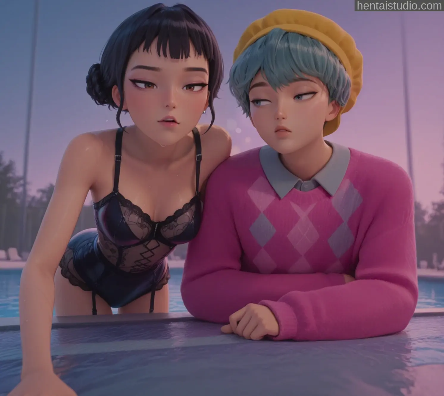Zoey Saja from Kpop Demon Hunters hentai art 1 of 84