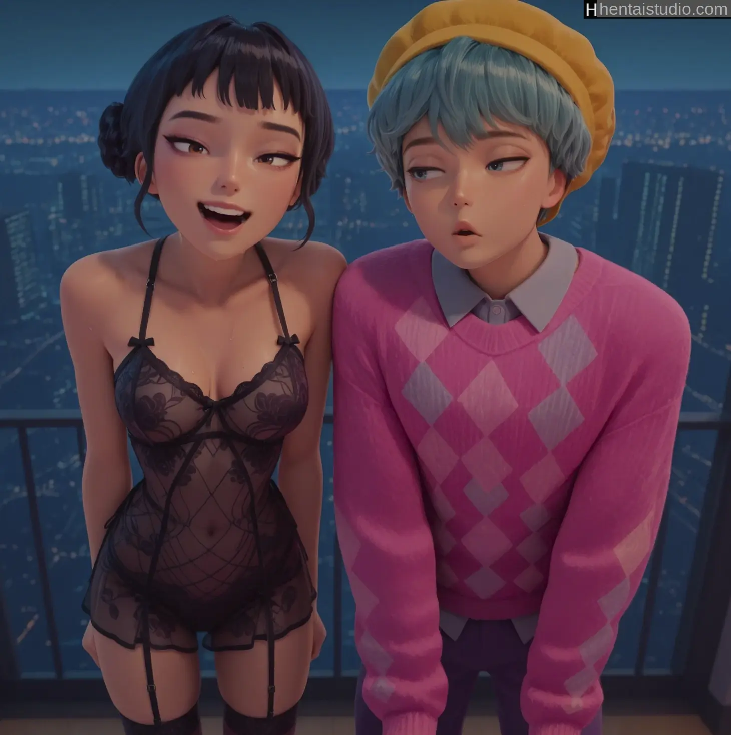 Zoey Saja from Kpop Demon Hunters hentai art 4 of 84
