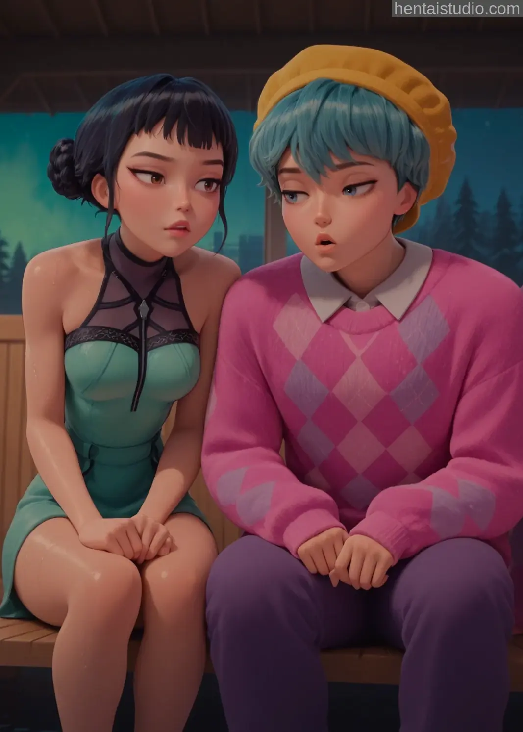 Zoey Saja from Kpop Demon Hunters hentai art 6 of 84