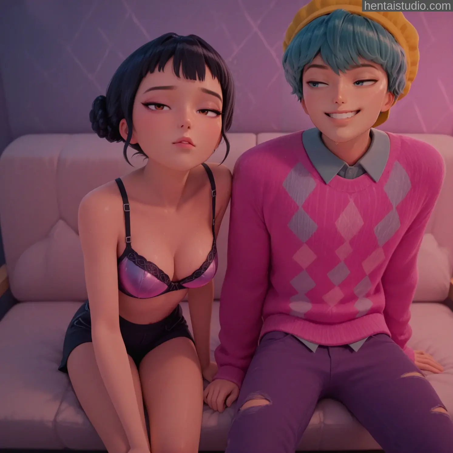 Zoey Saja from Kpop Demon Hunters hentai art 7 of 84